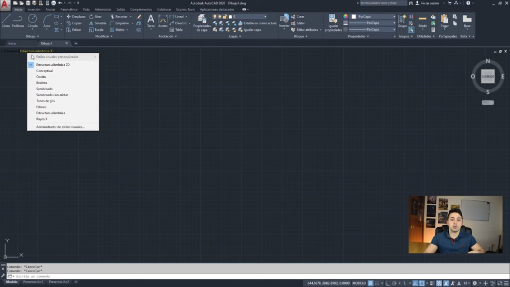 Interfaz de Autocad | AprendeCAD